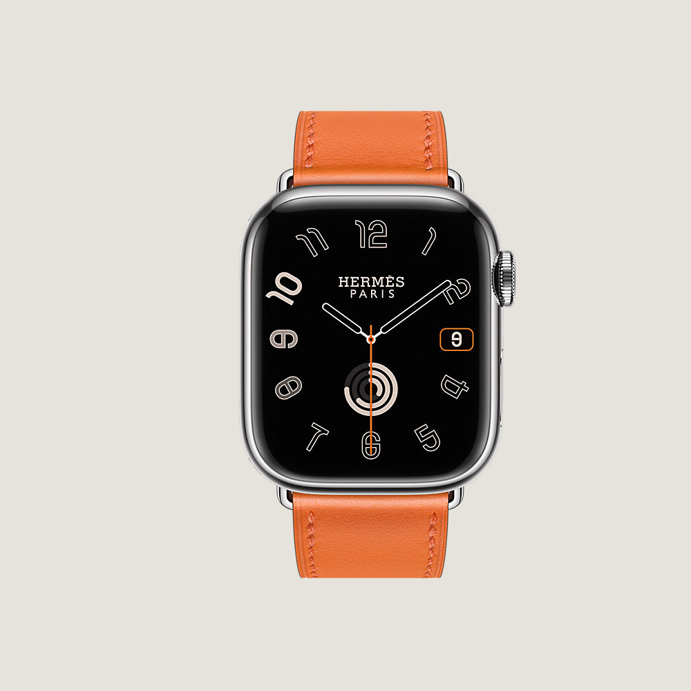 Series 9 case & Band Apple Watch Hermès Single Tour 41 mm 